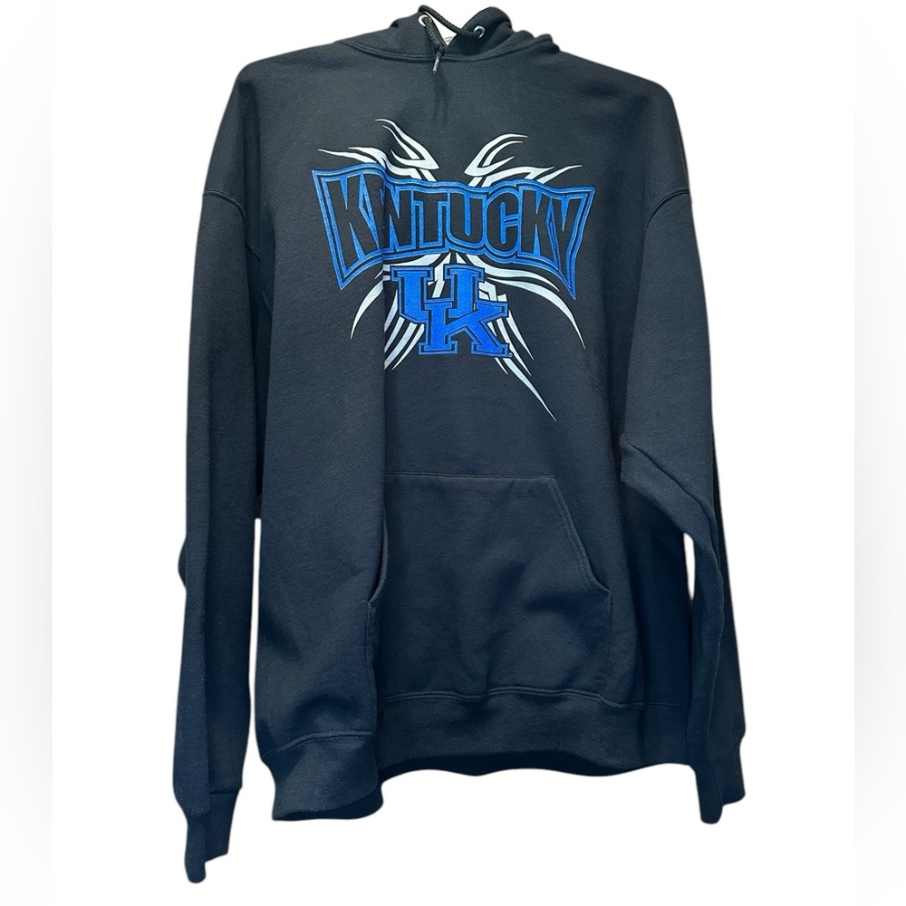 Vintage Jerzees University‎ of Kentucky UK Hoodie Sweatshirt size 2X GO CATS!